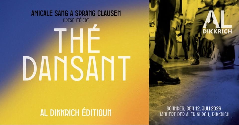 OpenAir Thé Dansant avec l’Amicale Sang a Sprang Clausen