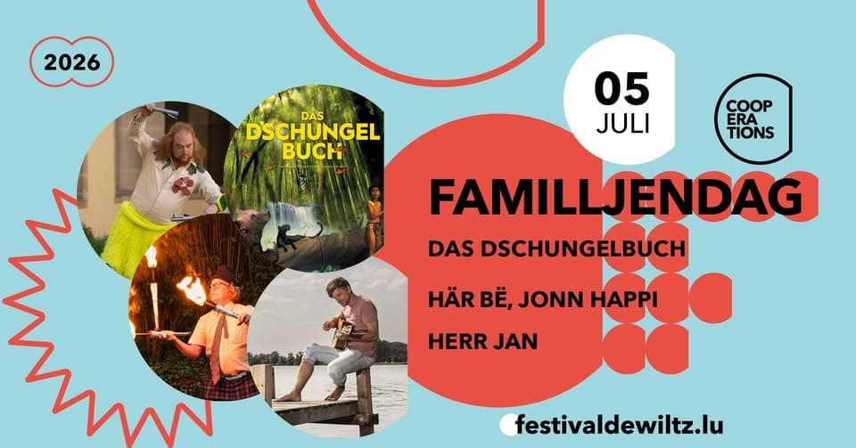 Journée familiale au Festival de Wiltz