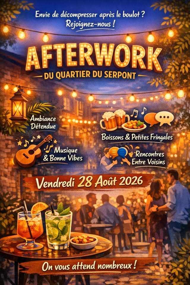 Afterwork du Quartier du Serpont