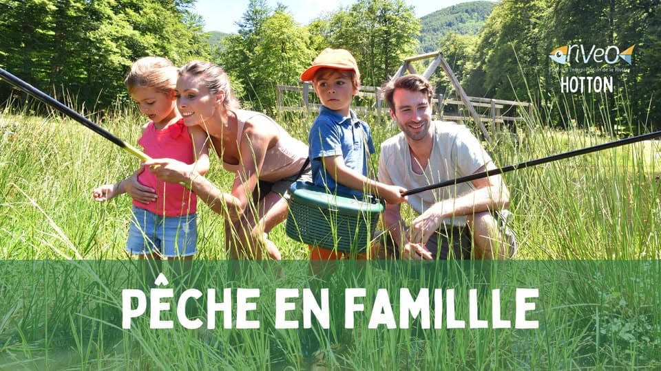 Family fishing at RIVEO – a nature experience to share together!