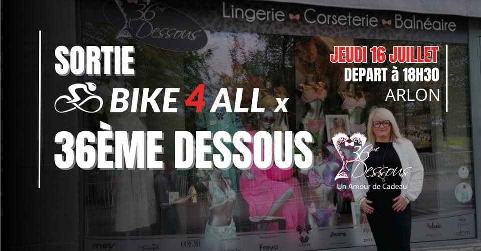 Sortie Bike4All | 36ème Dessous