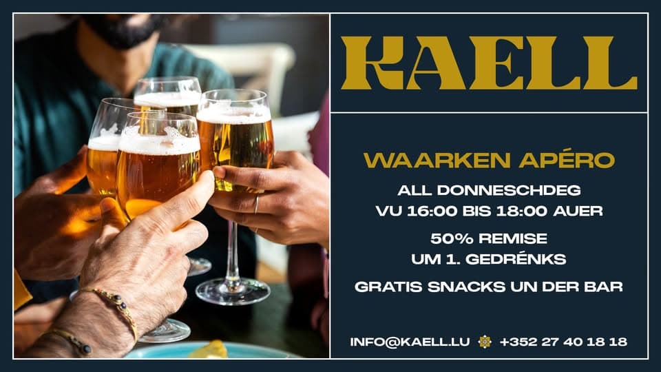 Waarken Apéro tous les jeudis