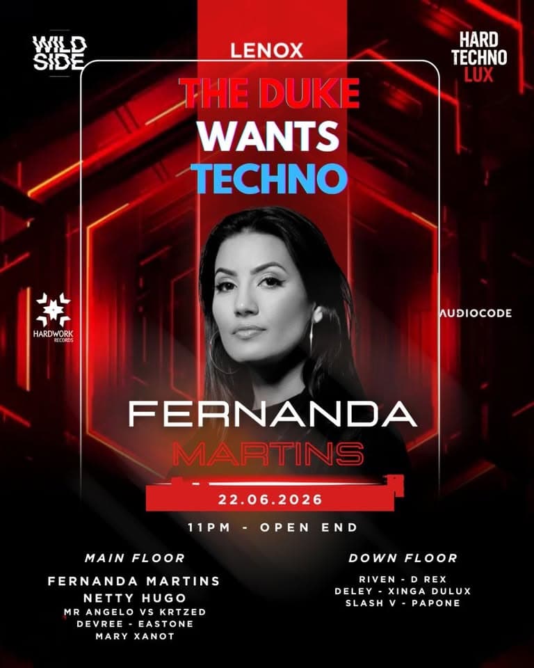 Le Duc veut de la Techno avec Fernanda Martins