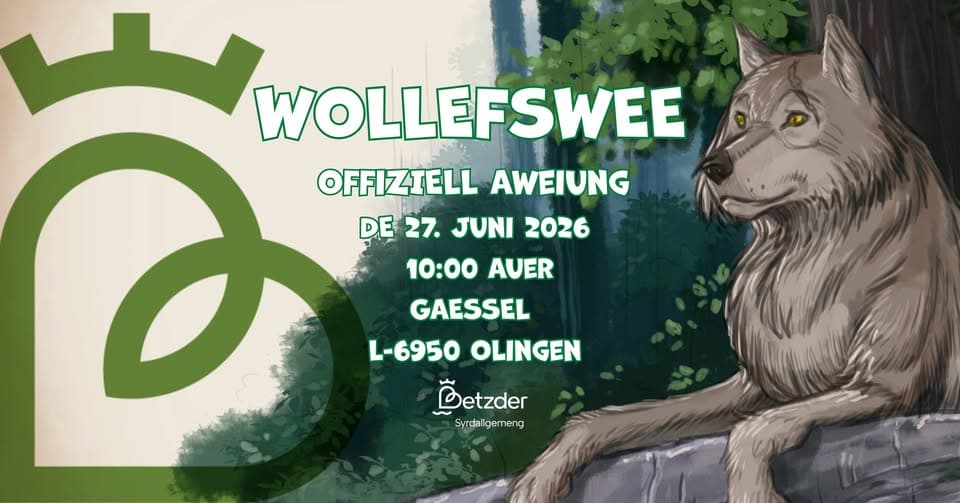 Inauguration officielle du Wollefswee
