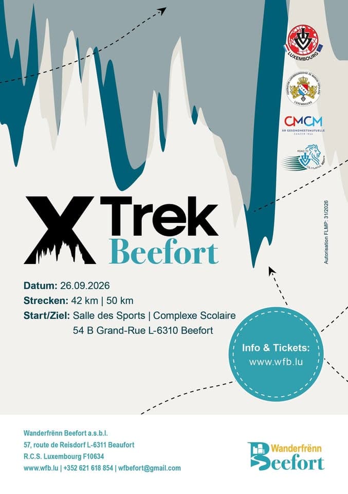 Beaufort X-Trek FLMP IVV randonnée 50 + 42 km