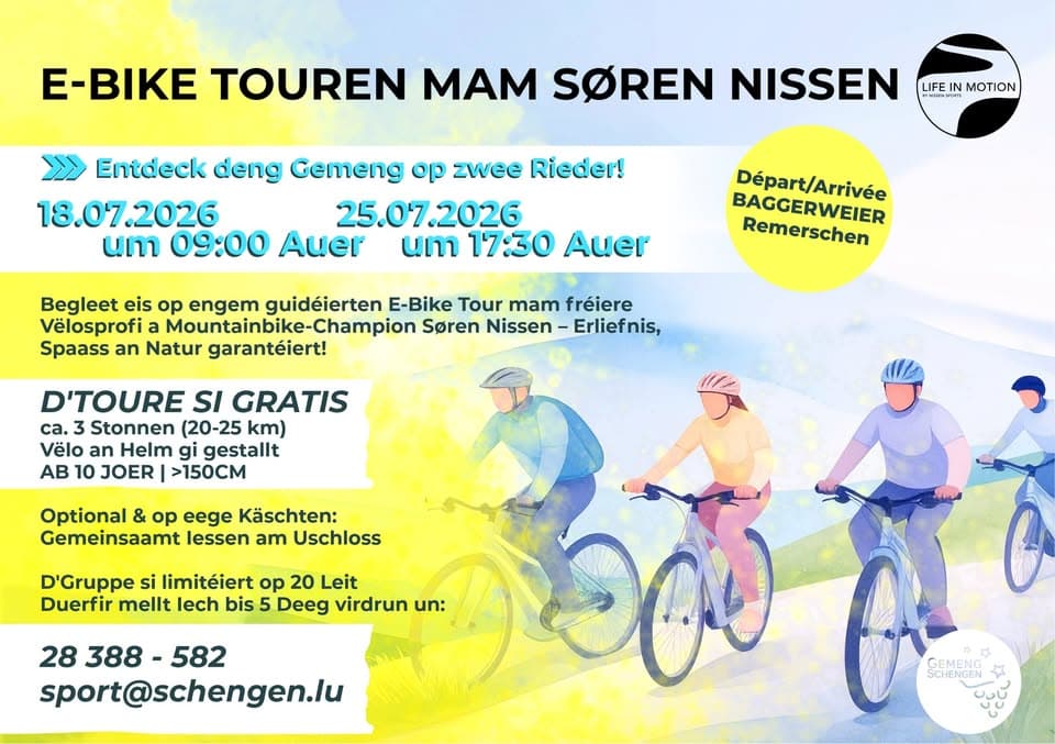 Balades en E-Bike avec Søren Nissen