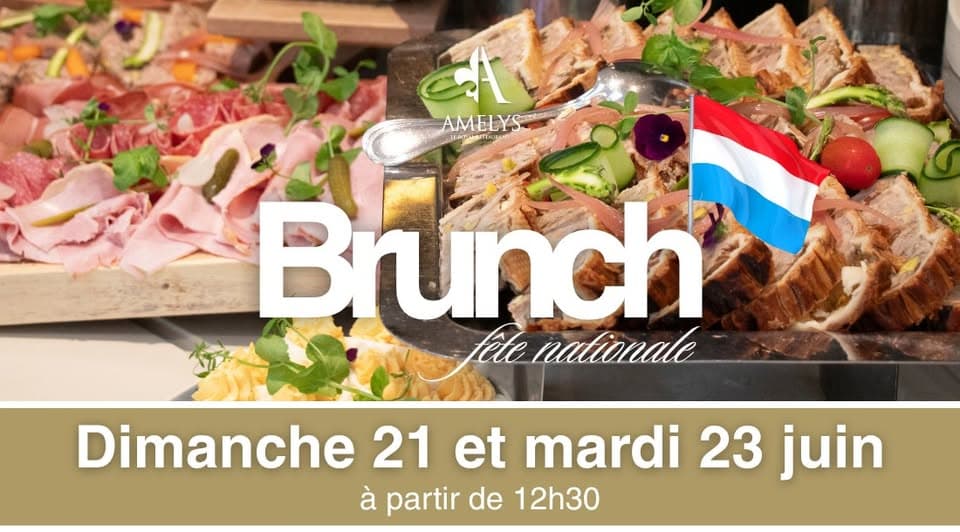 Brunch de la fête nationale au restaurant Amélys