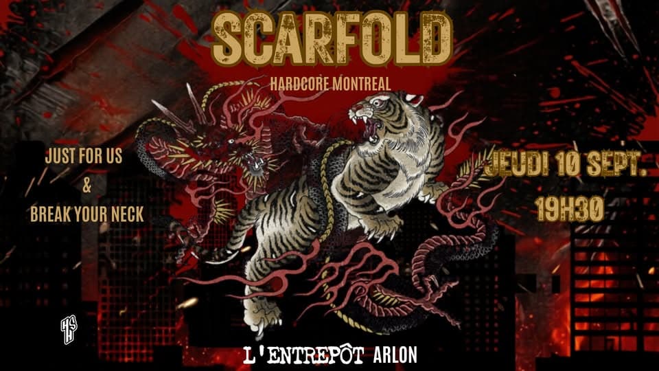 Scarfold + Just For Us + Break Your Neck