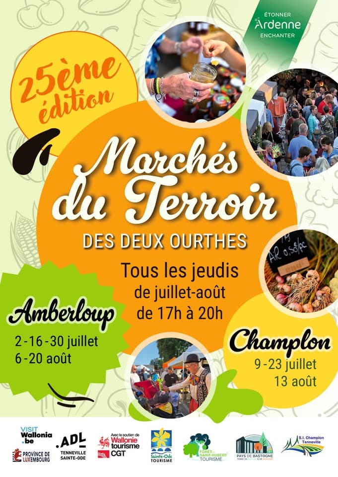 Marché du Terroir des Deux Ourthes - 25e anniversaire