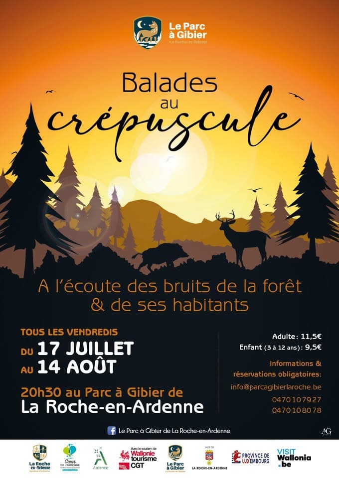 Twilight Walks at the Parc à Gibier