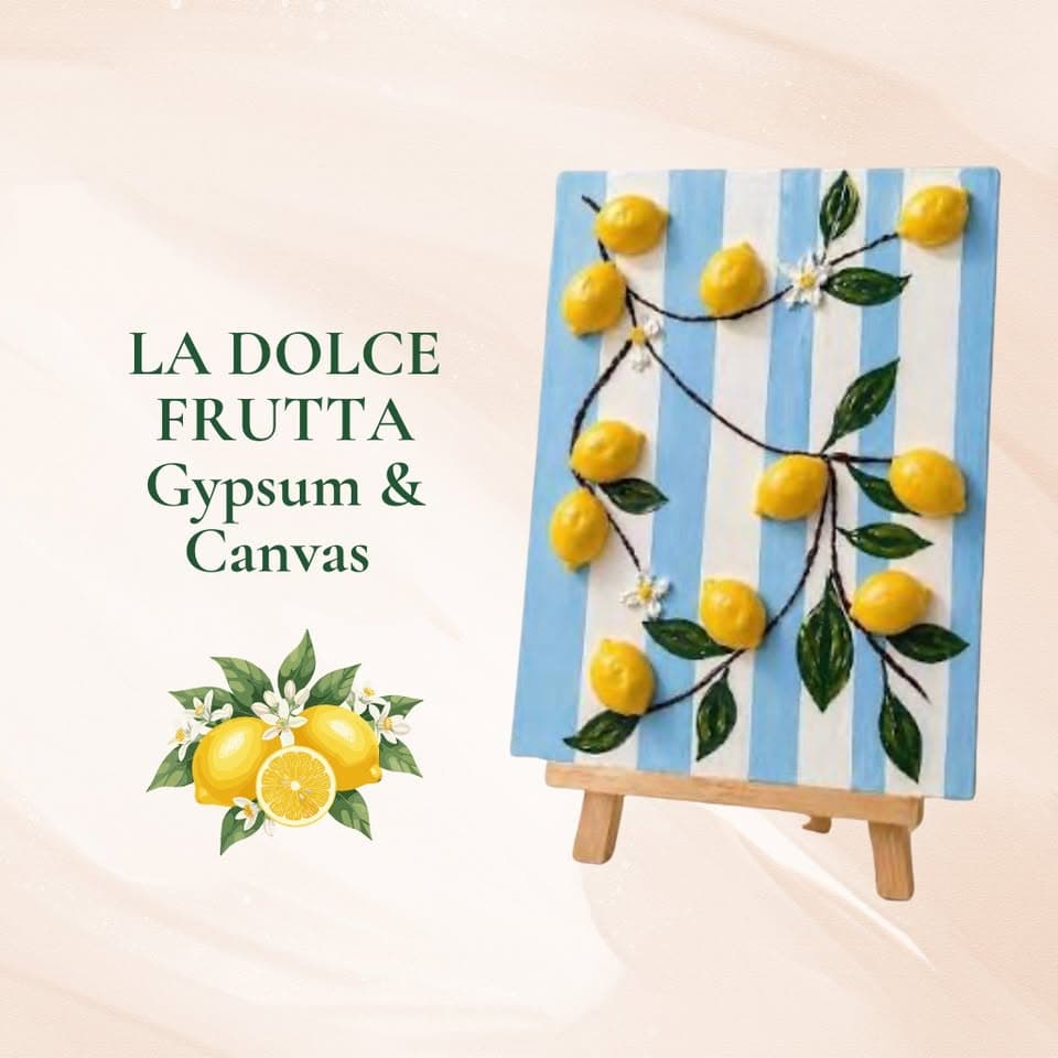 La Dolce Frutta - Gypsum & Canvas