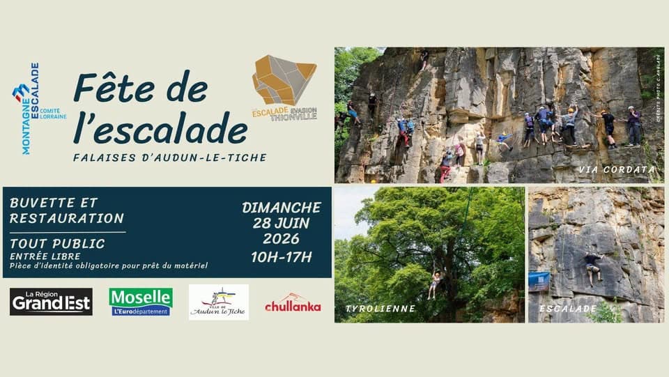 Fête de l'escalade et des activités outdoor 2026