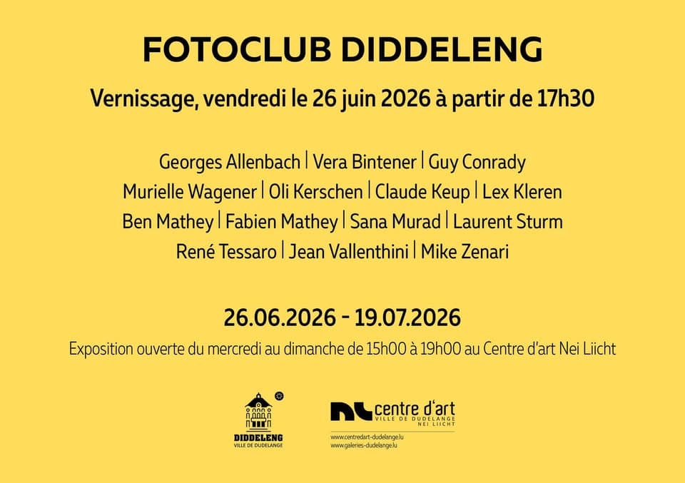 Vernissage Fotoclub Diddeleng