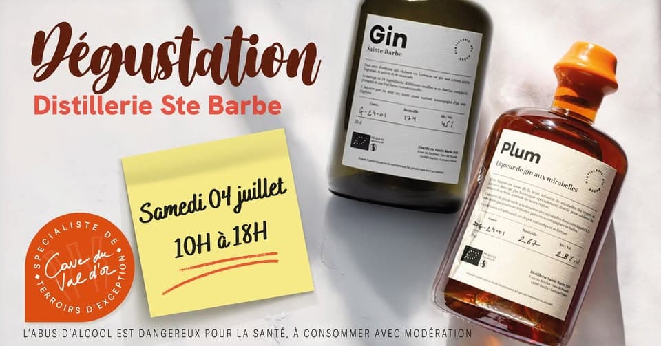 Ste Barbe Distillery Tasting