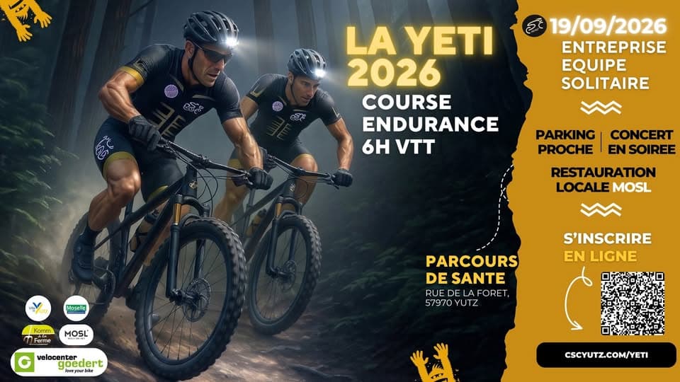 La Yeti 2026 - Course VTT Endurance 6h