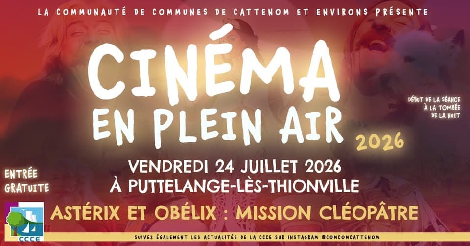 « Astérix et Obélix : Mission Cléopâtre » • Cinéma Plein Air 2026