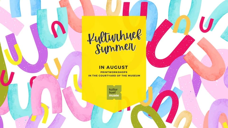 Kulturhuef Summer | Workshops in the museum courtyard