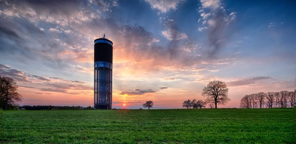 Sunset à l'Aquatower
