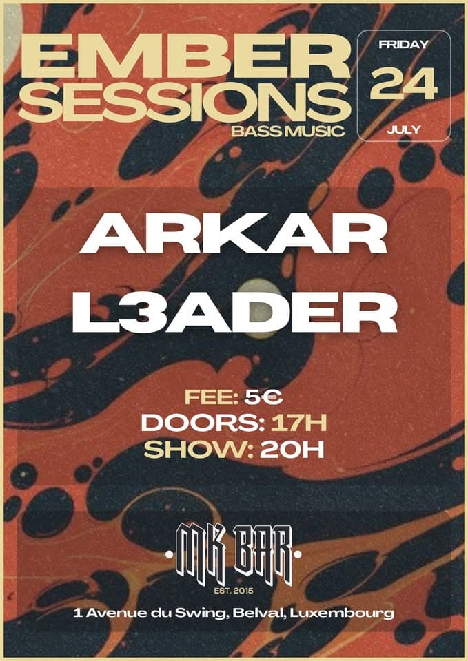 Bass Night with ArkAr & L3ader at the MK Bar