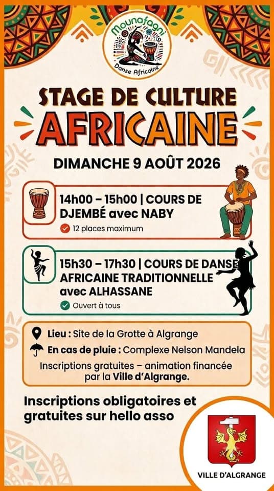 Djembe and African Dance Workshop