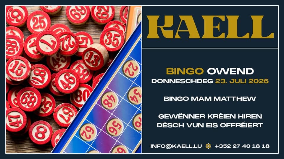 Soirée Bingo avec Matts