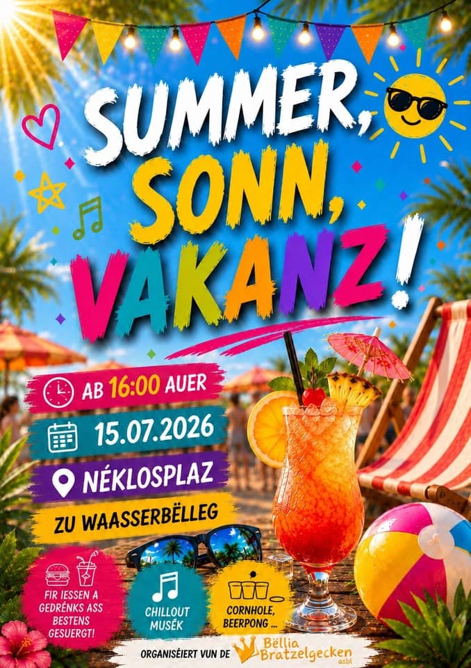 Summer, sun, holidays
