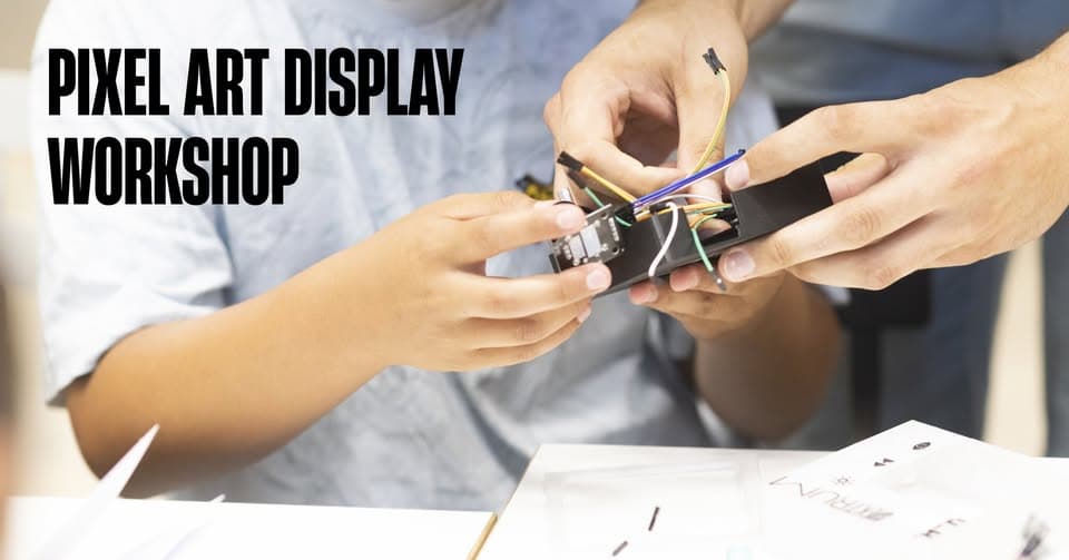 Create your own interactive pixel art display