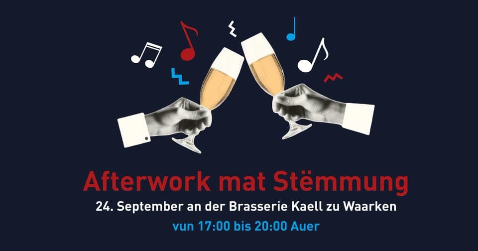 Afterwork with atmosphere