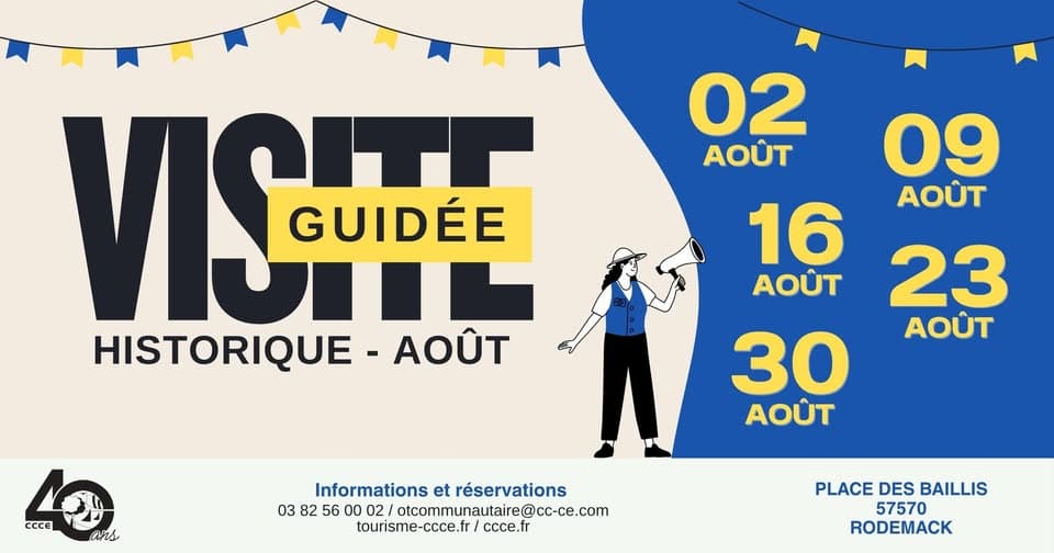 Historical guided tour • August