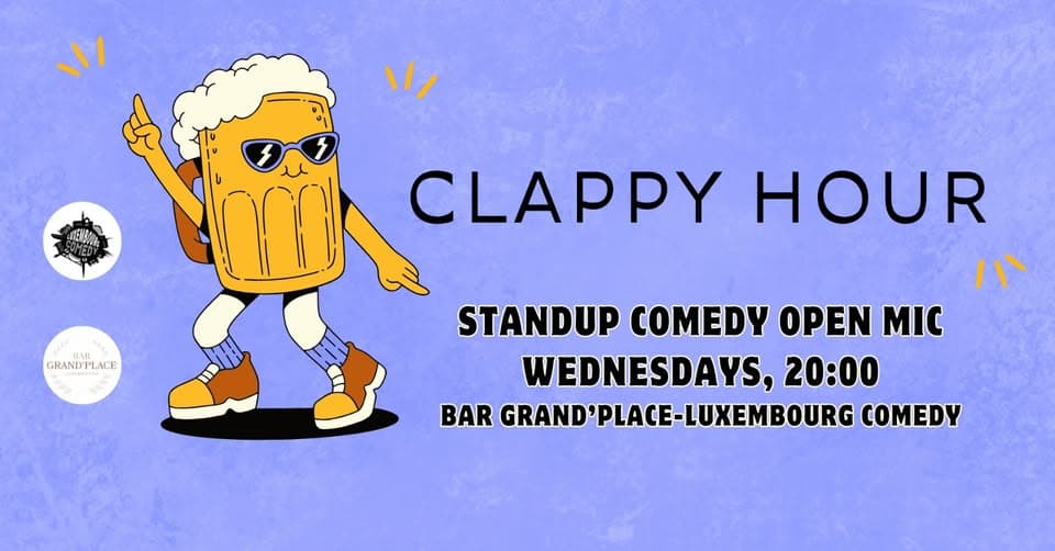 Standup comedy open mic - Clappy Hour