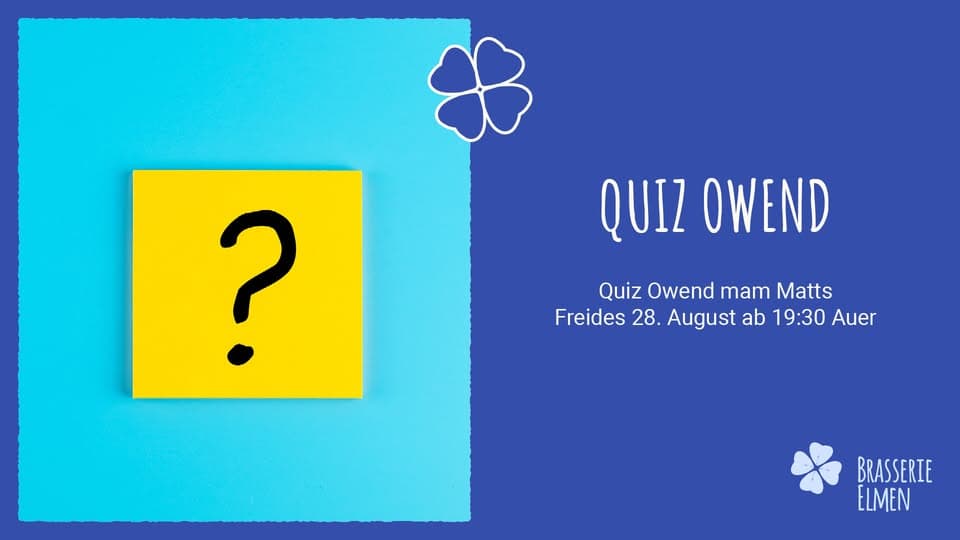 Soirée quiz avec Matts