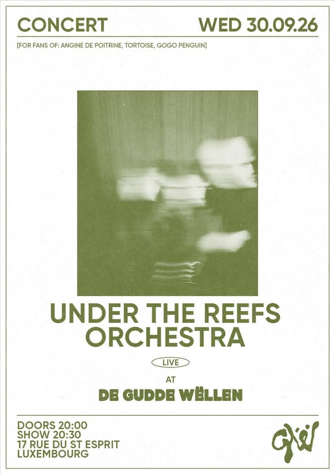 Under The Reefs Orchestra at De Gudde Wëllen