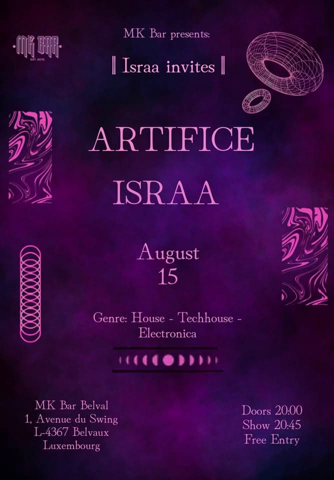 Artifice & Israa at MK Bar