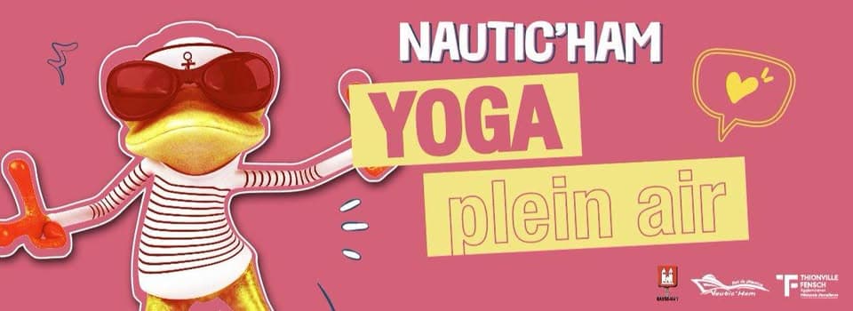 Séance de yoga en plein air à Nautic'Ham