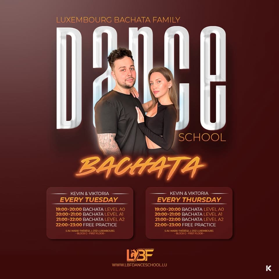 Cours de bachata au Luxembourg – Nouveau trimestre