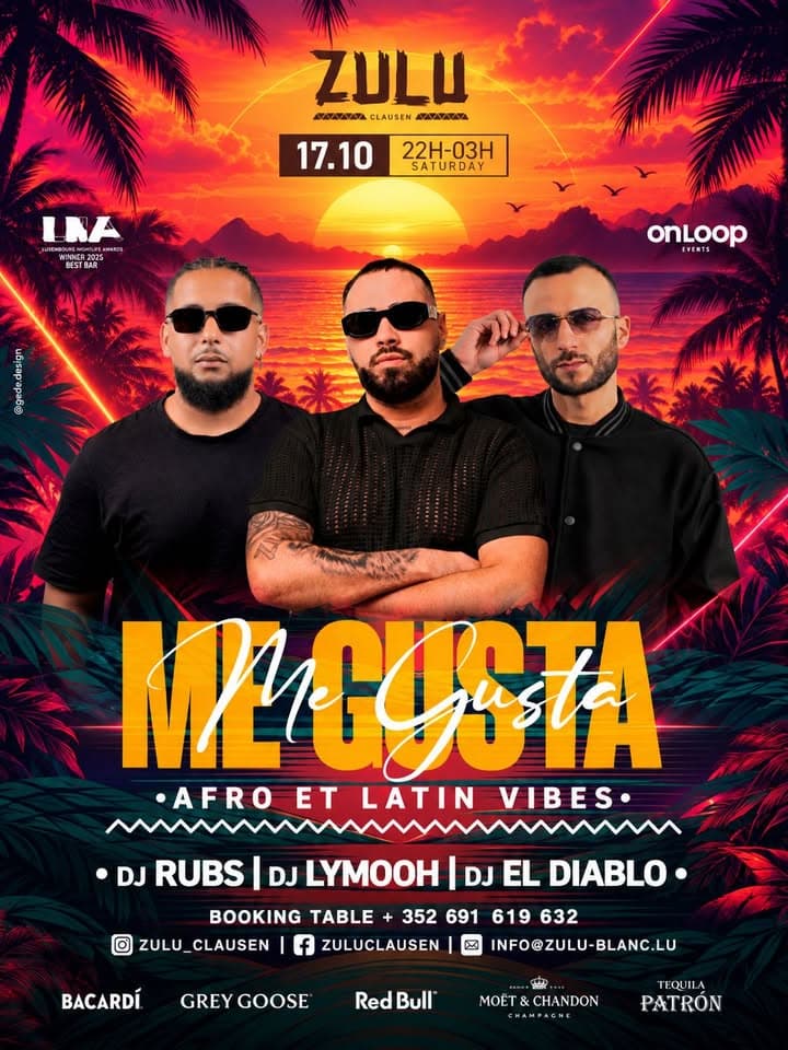 Me Gusta • Zulu Clausen • 17/10/2026