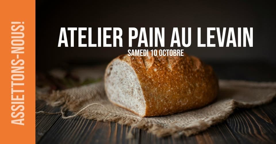 Atelier de confection de pain au levain