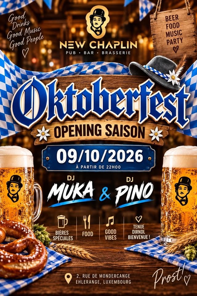 Oktoberfest – Opening Saison