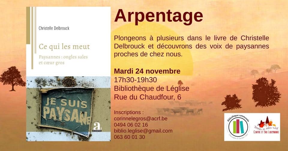 Shared reading: “Ce qui les meut”