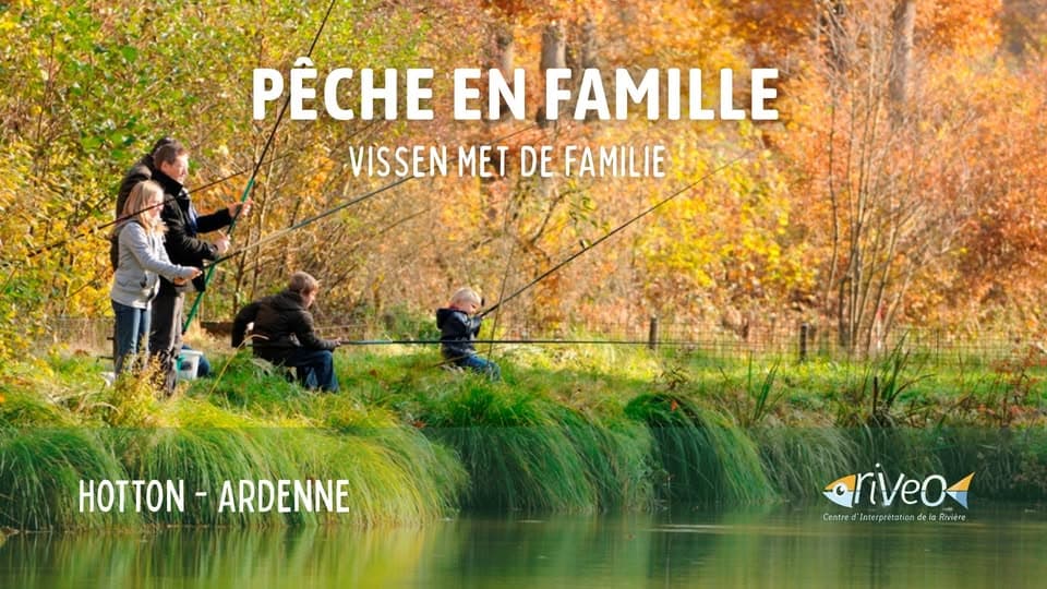 Family Fishing in Hotton – Introduction to Pole Fishing
