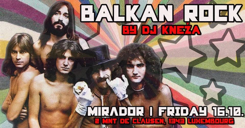 Balkan Rock par DJ Kneža | Mirador Luxembourg