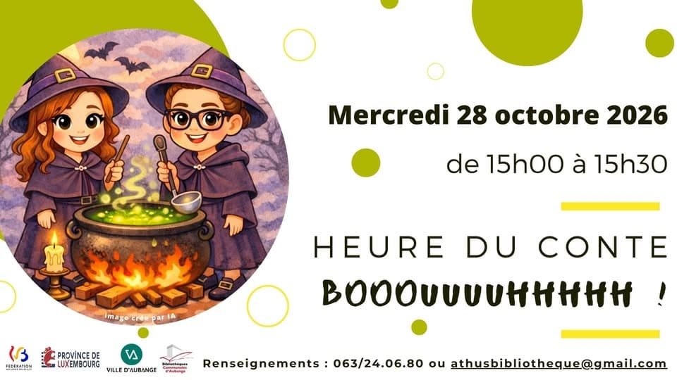 Heure du conte: Booouuuuhhhhh !