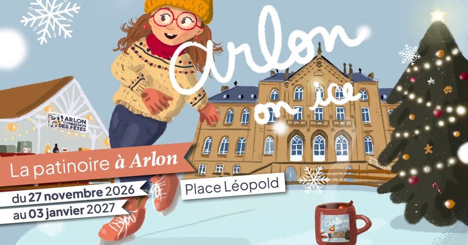 Arlon on ice : la patinoire à Arlon