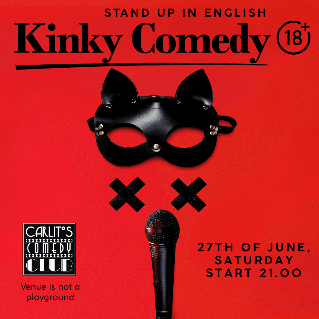 Kinky Comedy - Stand-up en anglais