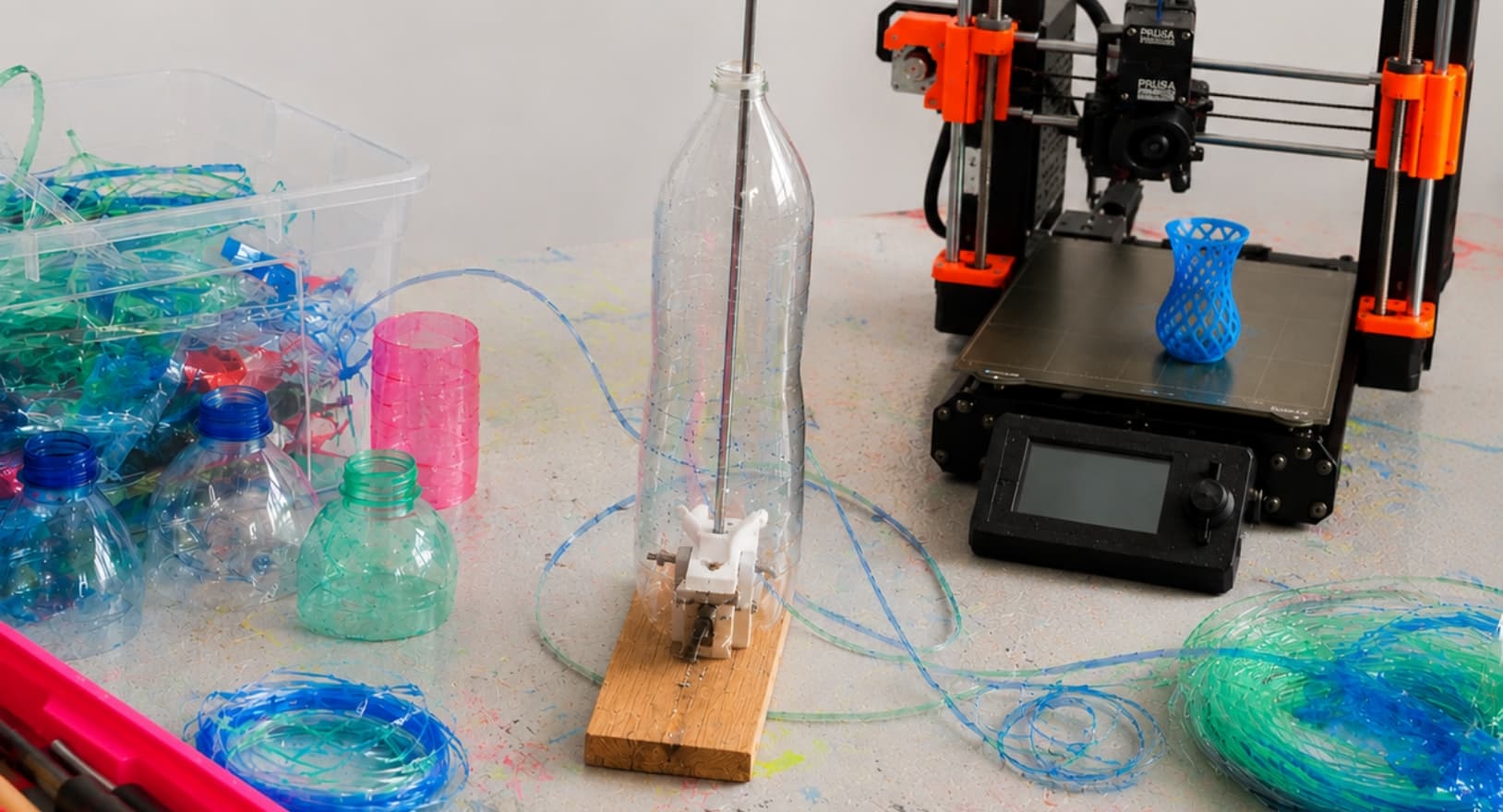 Workshop : De la bouteille PET à la création 3D