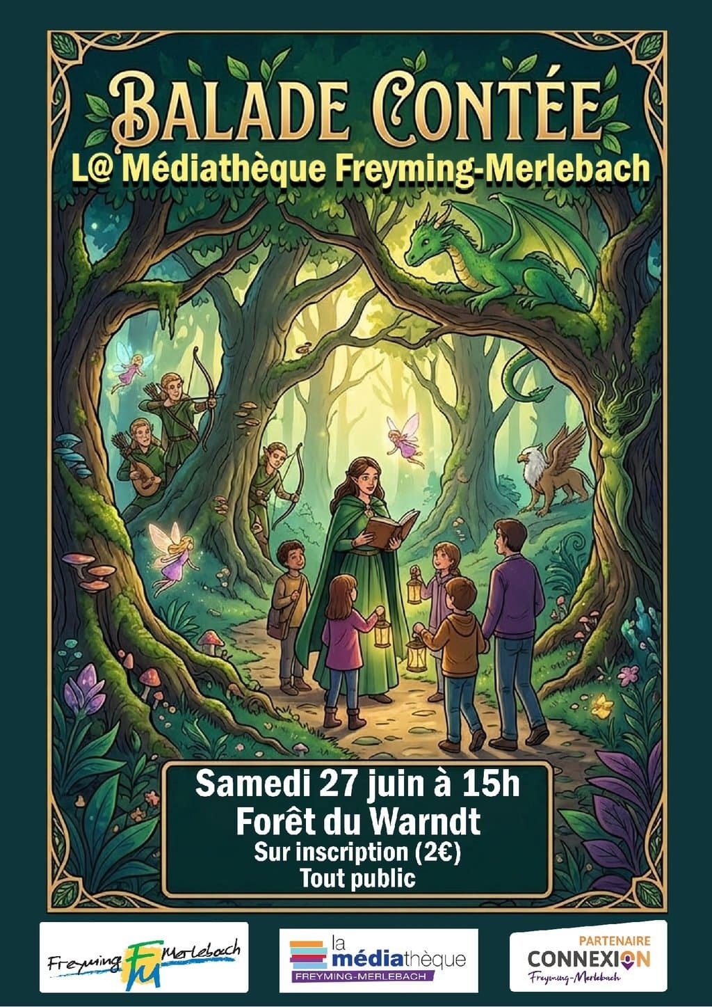 Balade contée et musicale dans la forêt