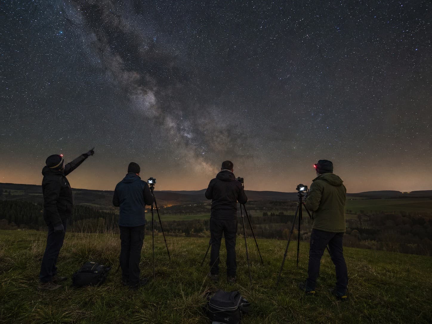 Atelier de photographie de la Voie lactée