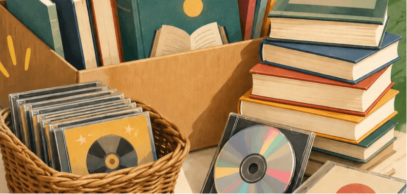 Brocante de livres et CD