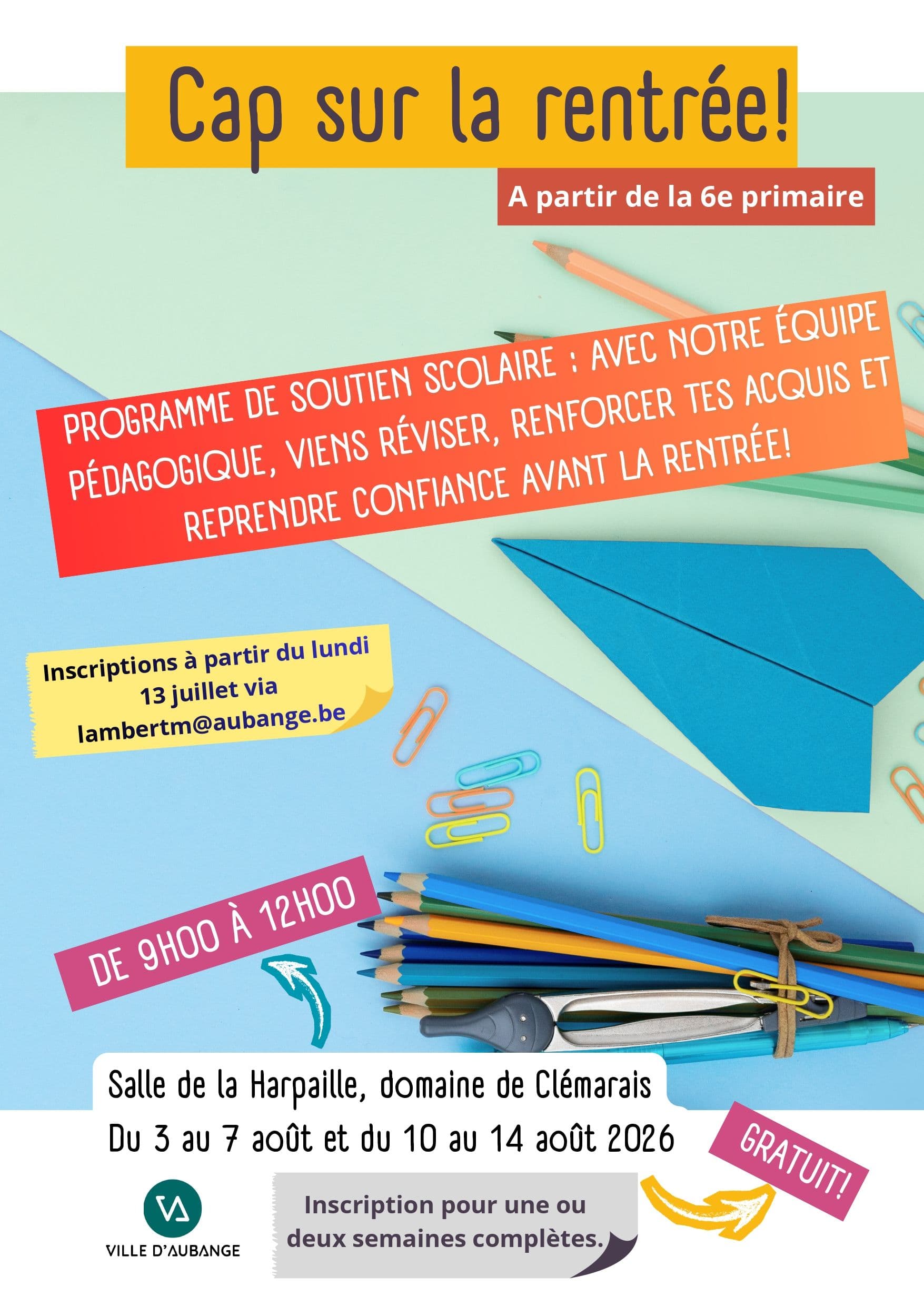 Cap sur la rentrée !