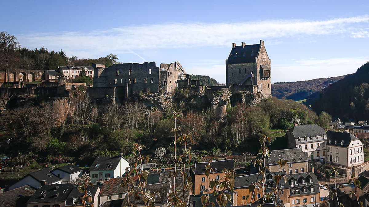 Visite du château de Larochette